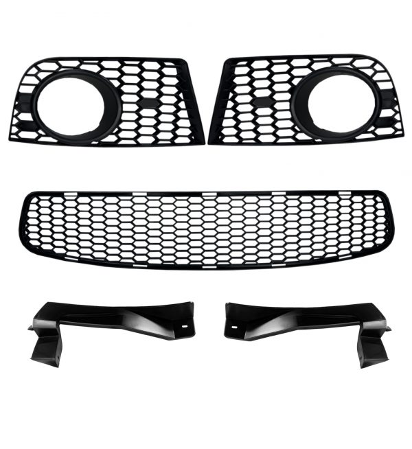 FRONT BUMPER GRILLE BODY KIT 1M LOOK PRIMED FOR BMW 1 SERIES E81 E82 E87 E88 - Image 4
