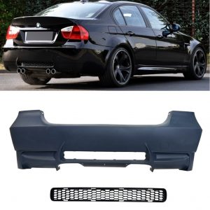 REAR BUMPER M3 LOOK PRIMED FOR BMW 3 SERIES E90 PRE LCI 2005-2008