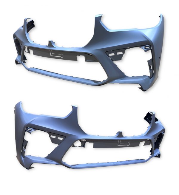 FRONT AND REAR BUMPER FULL BODY KIT F95 X5M CONVERSION KIT PRIMED FOR BMW X5 G05 - Image 3