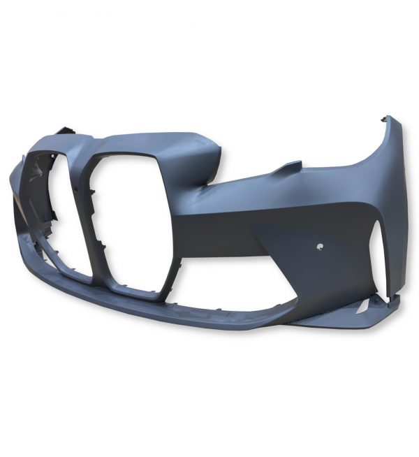 FRONT BUMPER CENTRE EXHAUSTS G80 M3 CONVERSTION KIT PRIMED FOR BMW 3 SERIES G20 - Image 4