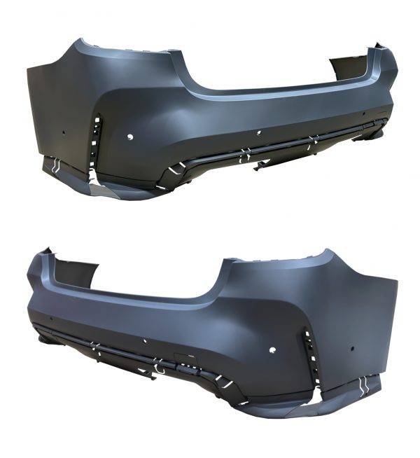 FRONT BUMPER CENTRE EXHAUSTS G80 M3 CONVERSTION KIT PRIMED FOR BMW 3 SERIES G20 - Image 6