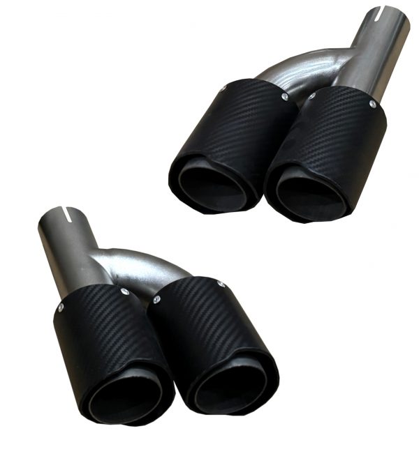 FRONT BUMPER CENTRE EXHAUSTS G80 M3 CONVERSTION KIT PRIMED FOR BMW 3 SERIES G20 - Image 8