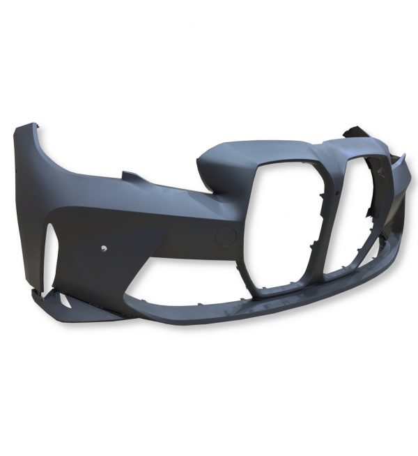 FRONT BUMPER QUAD EXAUSTS G80 M3 CONVERSTION KIT PRIMED FOR BMW 3 SERIES G20 - Image 4
