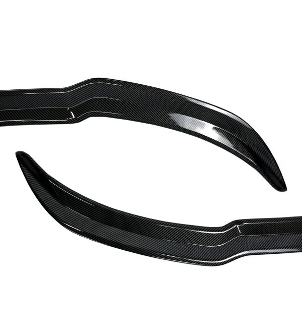 REAR SPOILER TOP LIP ST CARBON LOOK BLACK FOR FORD FOCUS MK4 HATCHBACK 2019-2021 - Image 4