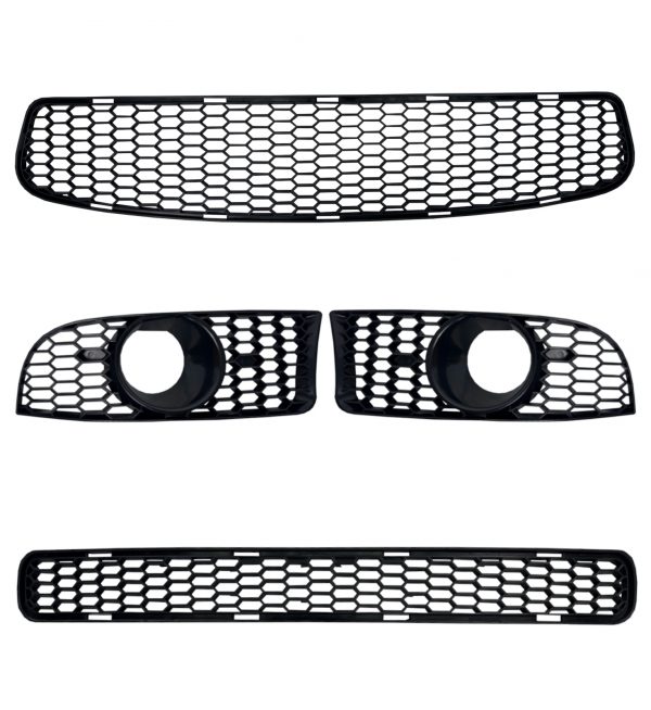 FRONT & REAR BUMPER BODY KIT E90 M3 LOOK PRIMED FOR BMW 3 SERIES E90 PRE LCI 2005-2008 - Image 4