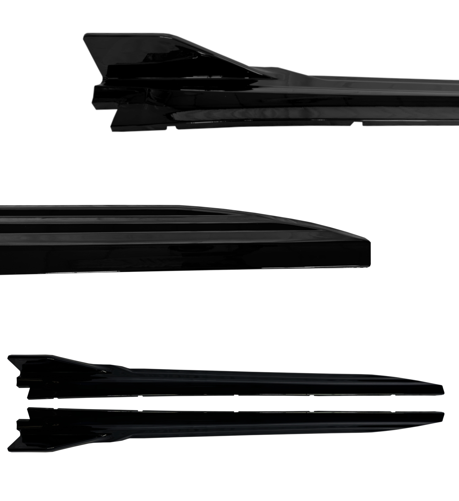 FRONT & REAR FULL AERO BODY KIT G06 STYLE GLOSS BLACK FOR BMW X6 F16 2015-2019 - Image 5