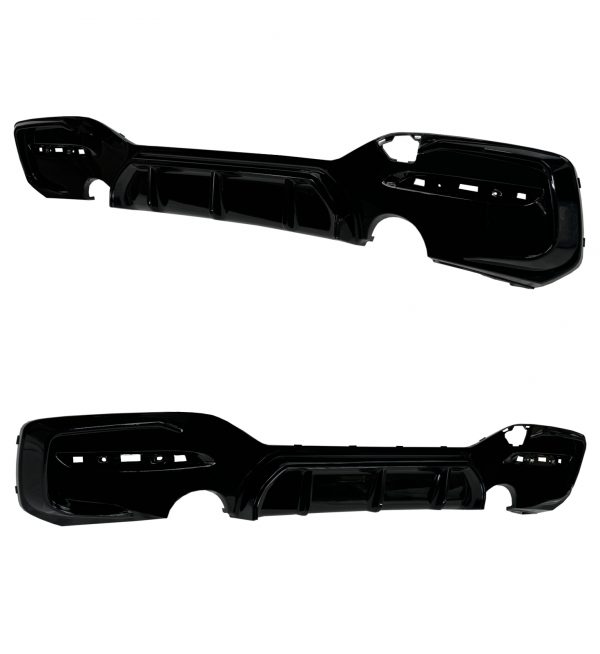 FRONT & REAR M PERFORMANCE BODY KIT GLOSS BLACK FOR BMW 1 SERIES F20 F21 LCI 2015-2019 - Image 4
