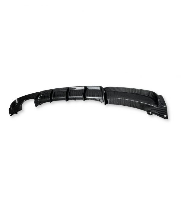 REAR DIFFUSER M PERFORMANCE STYLE CARBON LOOK FOR BMW 3 SERIES F30 F31 2012-2018 - Image 2