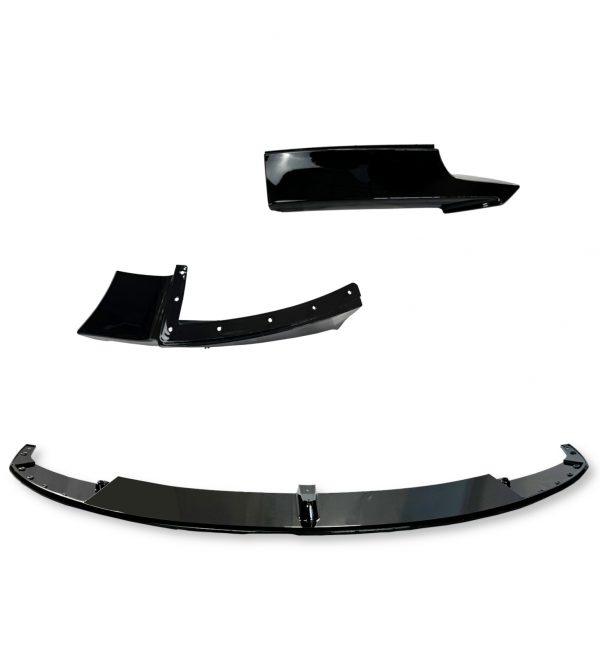 FRONT LIP SPLITTER M PERFORMANCE BODY KIT GLOSS BLACK FOR BMW 3 SERIES F30 - Image 6