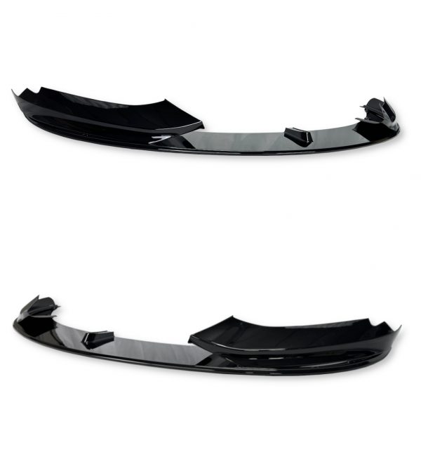 FRONT LIP SPLITTER M PERFORMANCE KIT GLOSS BLACK FOR BMW 4 SERIES F32 2013-2020 - Image 2