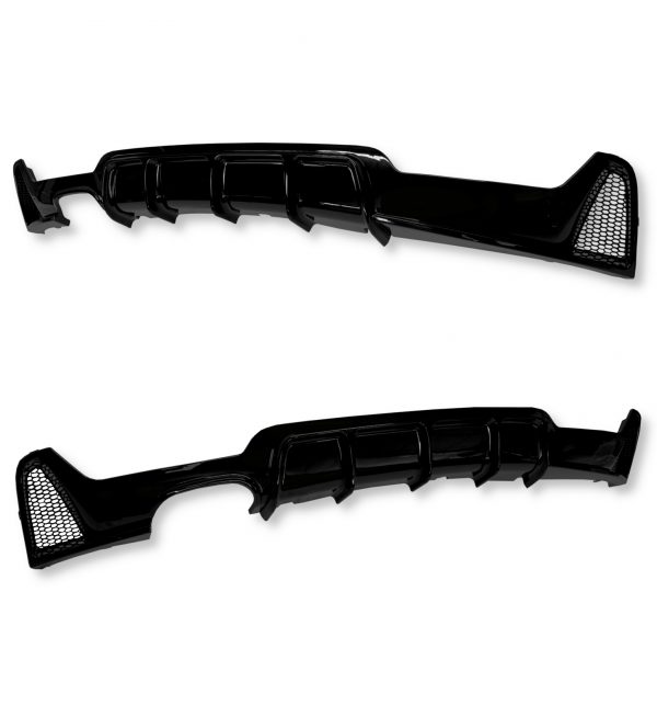 FRONT LIP SPLITTER M PERFORMANCE BODY KIT GLOSS BLACK FOR BMW 4 SERIES F32 - Image 4