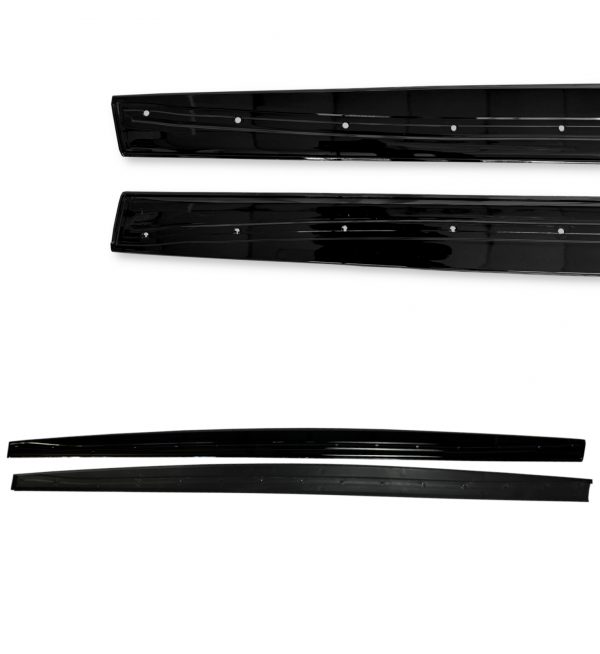 FRONT LIP SPLITTER M PERFORMANCE BODY KIT GLOSS BLACK FOR BMW 4 SERIES F32 - Image 6