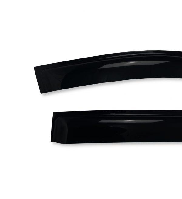 DOOR WIND DEFLECTORS SUN VISOR BLACK FOR FORD RANGER T9 2022+ - Image 3
