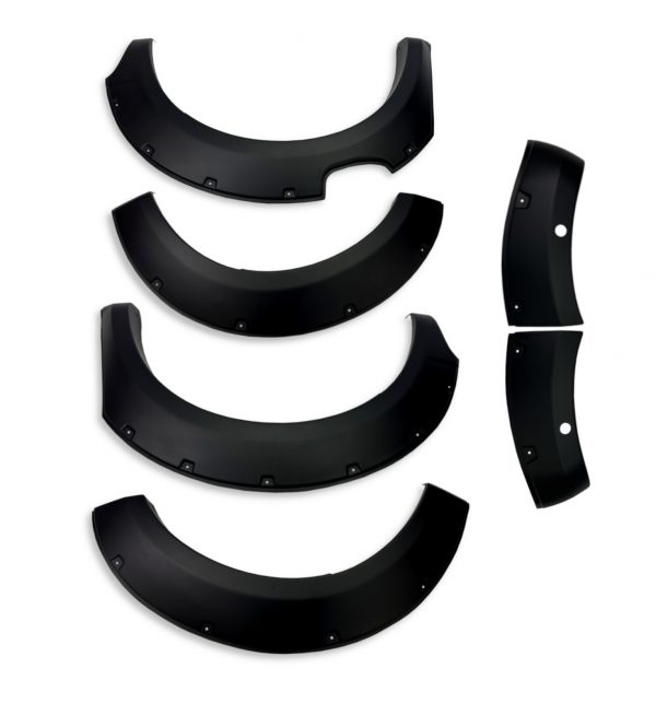 FORD RANGER WILDTRAK T9 WHEEL ARCH FENDER FLARE WITH SENSOR MATTE BLACK 2022+ - Image 2