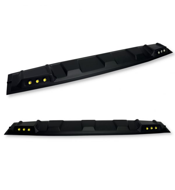 FRONT ROOF LIGHT WITH LED LIGHTS MATTE BLACK FOR FORD RANGER WILDTRAK T9 2022+ - Image 2