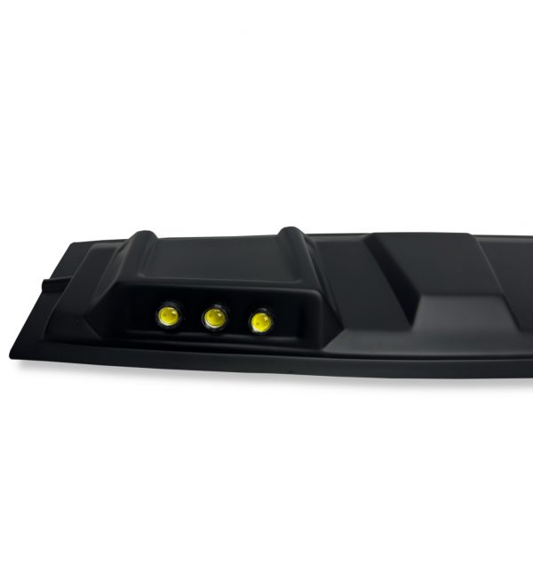 FRONT ROOF LIGHT WITH LED LIGHTS MATTE BLACK FOR FORD RANGER WILDTRAK T9 2022+ - Image 3