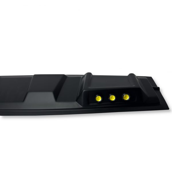FRONT ROOF LIGHT WITH LED LIGHTS MATTE BLACK FOR FORD RANGER WILDTRAK T9 2022+ - Image 4