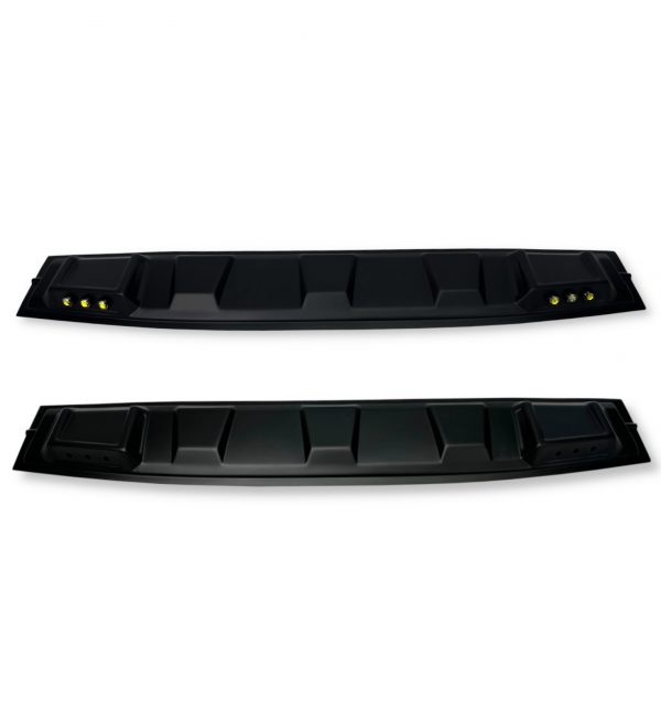 FRONT ROOF LIGHT WITH LED LIGHTS MATTE BLACK FOR FORD RANGER WILDTRAK T9 2022+