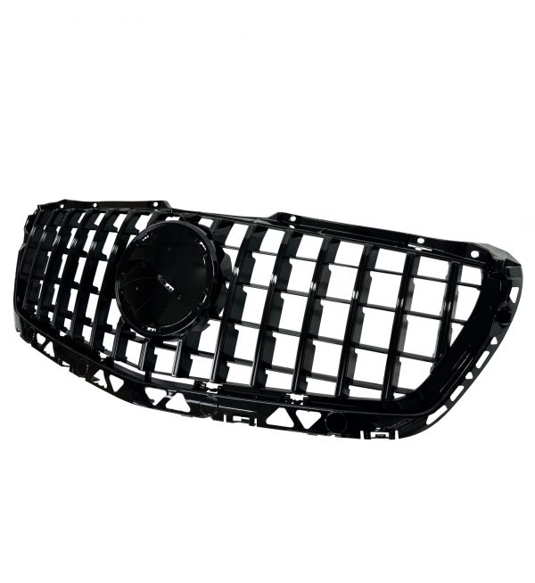 FRONT GRILLE GT STYLE GLOSS BLACK FOR MERCEDES SPRINTER W906 2014-2017 - Image 3