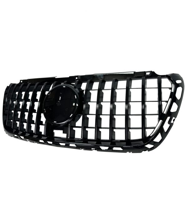 FRONT GRILLE GT STYLE GLOSS BLACK FOR MERCEDES SPRINTER W907 2019+ - Image 3