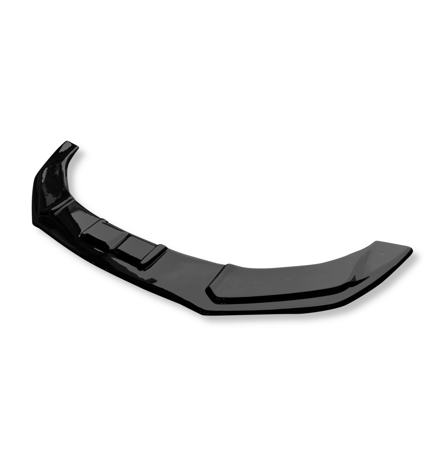 FRONT SPLITTER LIP GLOSS BLACK FOR AUDI TT MK2 8J TT RS 2009-2013 - Image 3