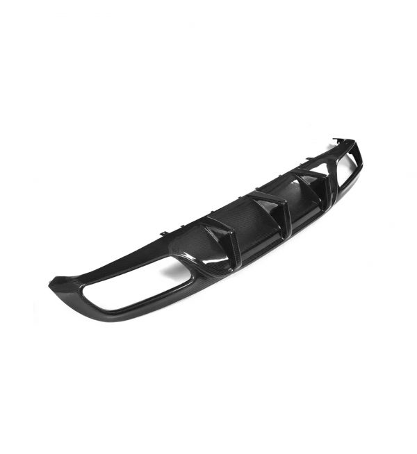 REAR DIFFUSER CARBON FIBRE FOR MERCEDES C63 AMG C205 COUPE & A205 CONVERTIBLE 2015-2018 - Image 2