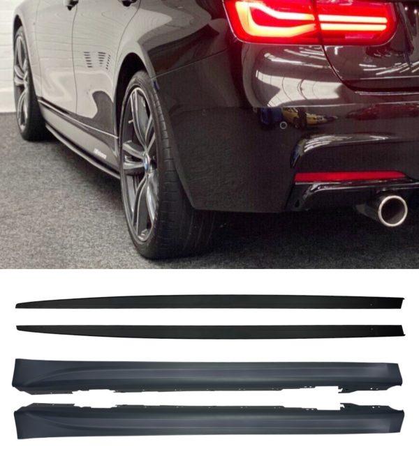 SIDE SKIRTS AND SIDE BLADES M SPORT FOR BMW 3 SERIES F30 F31 2012-2014