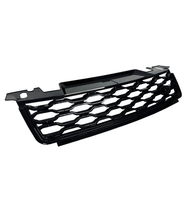 FRONT GRILLE HONEYCOMB ALL GLOSS BLACK FOR RANGE ROVER SPORT L494 FACELIFT 2018+ - Image 3