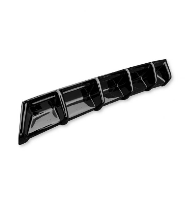 BIG FIN REAR DIFFUSER GLOSS BLACK FOR VW GOLF MK 7.5 GTI 2017-2019 - Image 2