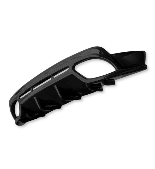 REAR DIFFUSER GLOSS BLACK FOR ALFA ROMEO GIULIA 952 QUADRIFOGLIO 2017-2020 - Image 3