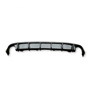REAR DIFFUSER SHARK FIN GLOSS BLACK FOR BMW 3 SERIES G20 G21 PRE LCI SE MODEL
