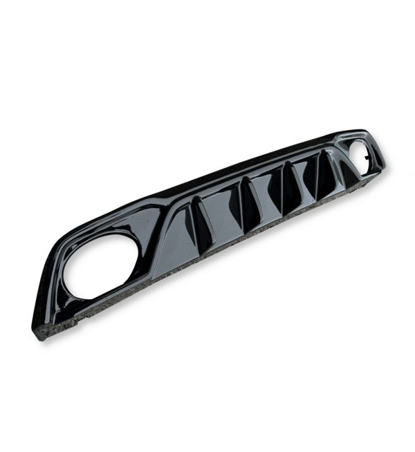 REAR DIFFUSER VALANCE GLOSS BLACK FOR AUDI RS3 SALOON 8Y 2020+ - Image 2