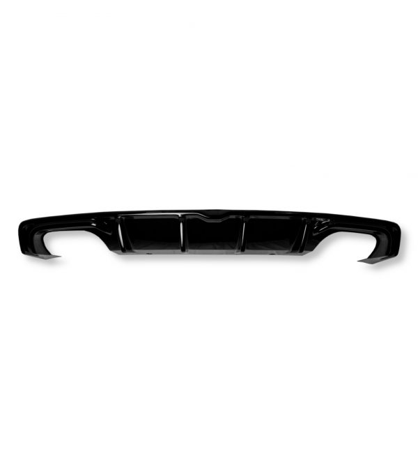 REAR DIFFUSER GLOSS BLACK FOR AUDI A3 S3 SALOON 8V PRE-FACELIFT 2013-2016 - Image 2