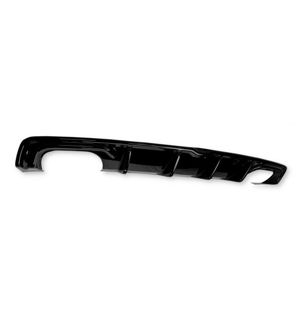 REAR DIFFUSER GLOSS BLACK FOR AUDI A3 S3 SALOON 8V PRE-FACELIFT 2013-2016 - Image 3