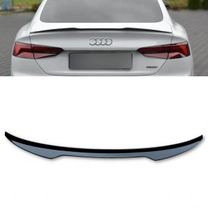 REAR SPOILER GLOSS BLACK FOR AUDI A5 S-LINE COUPE SPORTBACK 2017+