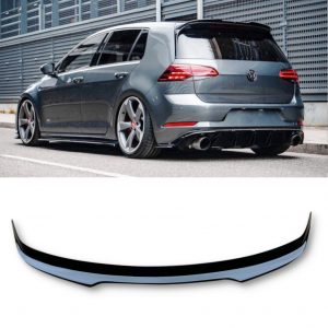 REAR ROOF SPOILER GLOSS BLACK FOR VW GOLF MK7 MK7.5 GTI/R/R-Line 2013-2020