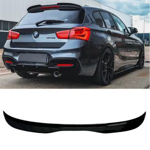 BMW 1 SERIES F20 F21 REAR ROOF BOOT TRUNK SPOILER GLOSS BLACK M SPORT M135i 2011+
