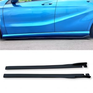 SIDE SKIRTS BLADES GLOSS BLACK FOR VAUXHALL ASTRA J MK4 OPC / VXR 2011-2018