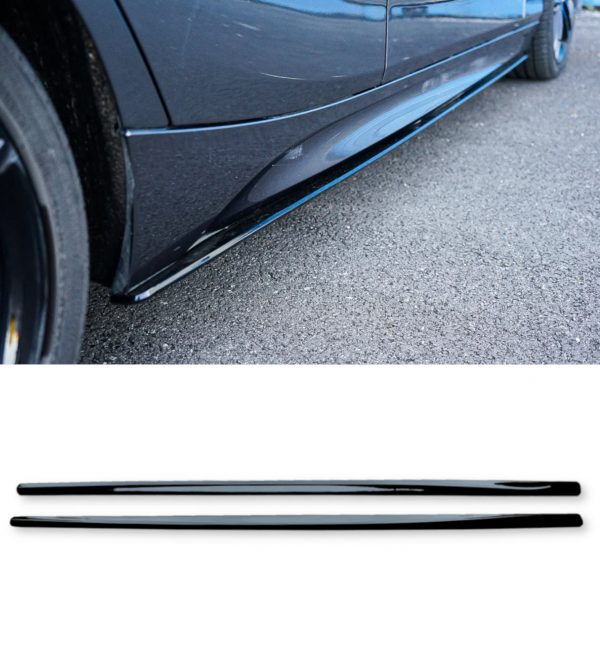 SIDE BLADES EXTENSION M PERFORMANCE GLOSS BLACK FOR BMW 1 2 SERIES F20/21 F22/23