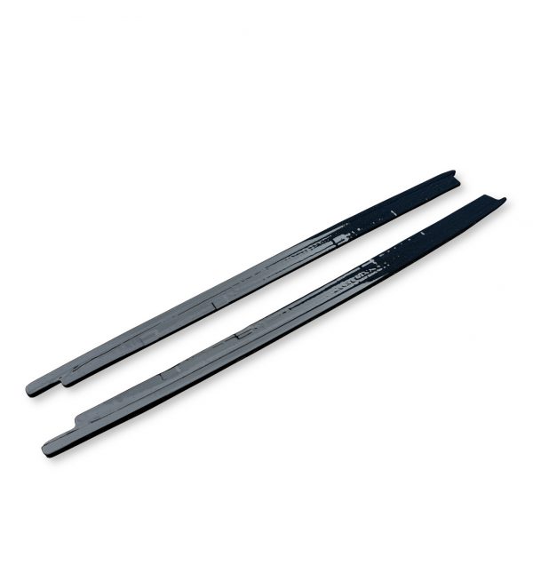 SIDE SKIRTS EXTENSION BLADES GLOSS BLACK FOR SEAT LEON FR CUPRA 2012-2019 - Image 2