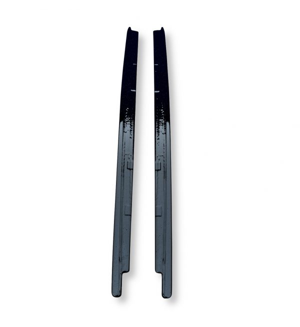 SIDE SKIRTS EXTENSION BLADES GLOSS BLACK FOR SEAT LEON FR CUPRA 2012-2019 - Image 4