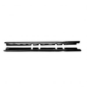 SIDE SKIRT BLADES GLOSS BLACK FOR SEAT LEON FR MK4 2020+