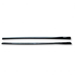 SIDE SKIRT BLADES GLOSS BLACK FOR AUDI A3 S3 8V FACELIFT 2016-2019