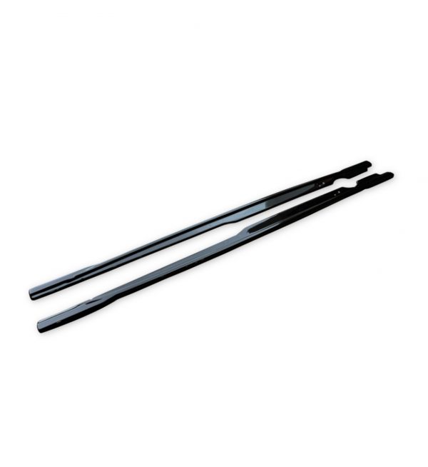 SIDE SKIRT BLADES GLOSS BLACK FOR VW GOLF R MK8 2020+ - Image 2