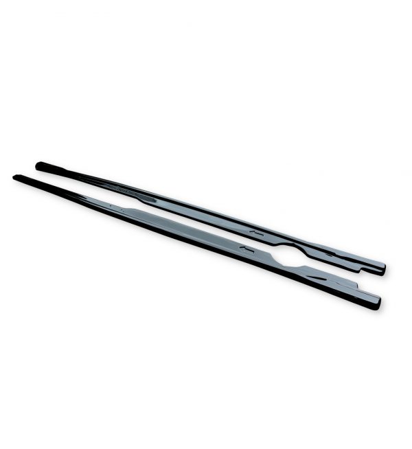 SIDE SKIRT BLADES GLOSS BLACK FOR VW GOLF R MK8 2020+ - Image 3
