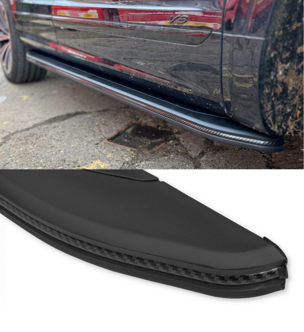 SIDE STEPS RUNNING BOADS ALUMINIUM OEM STYLE BLACK FOR BENTLEY BENTAYGA 2020+ - Image 3
