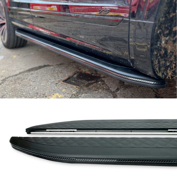 SIDE STEPS RUNNING BOADS ALUMINIUM OEM STYLE BLACK FOR BENTLEY BENTAYGA 2020+ - Image 4