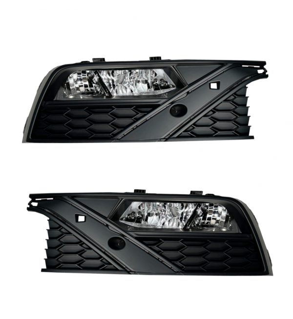 FRONT BUMPER GRILLE SIDE SKIRT FULL BODY KIT GTI LOOK PRIMED FOR VW POLO MK5 - Image 5
