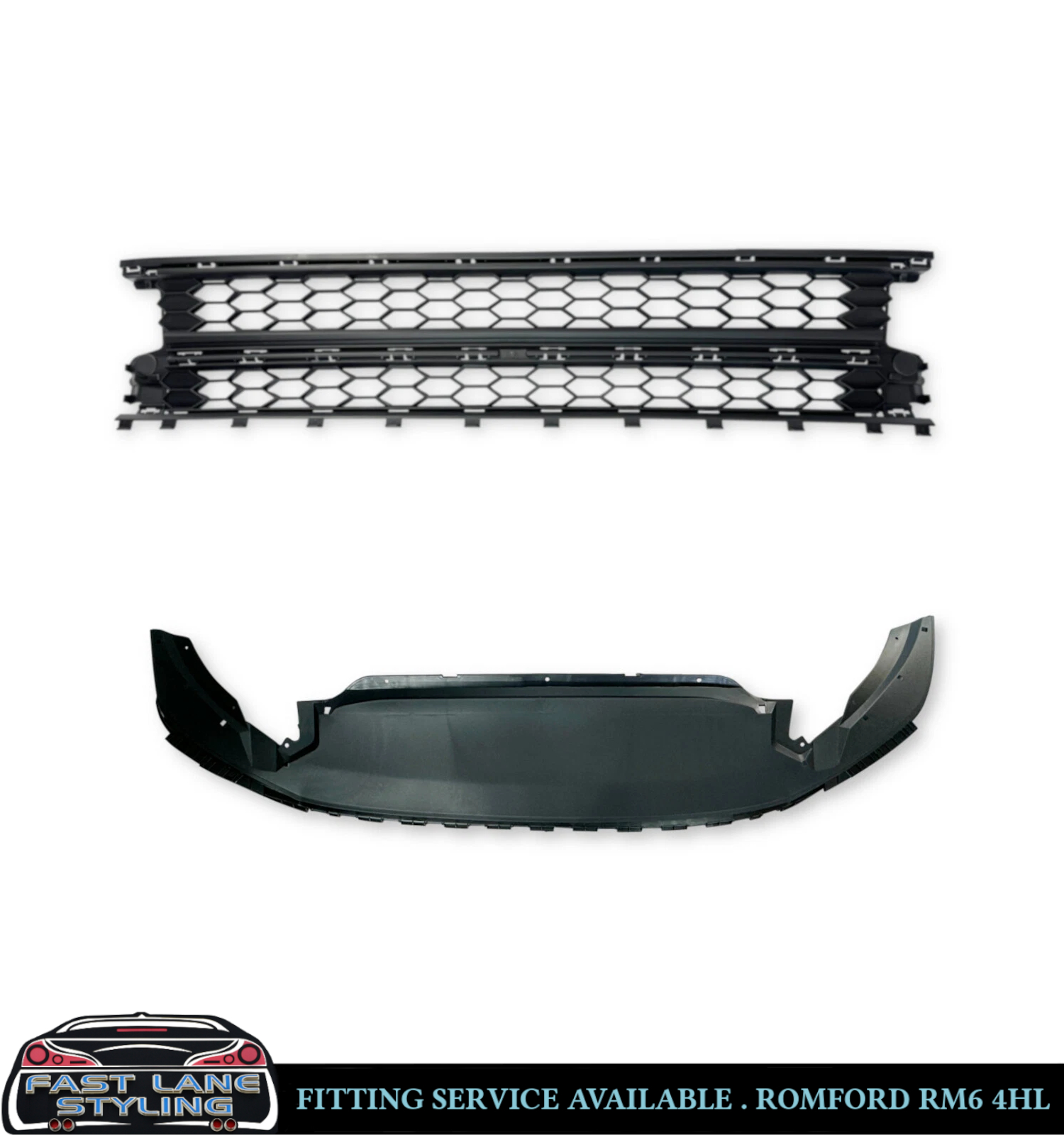 FRONT BUMPER WITH GRILLE BODY KIT GTI LOOK PRIMED FOR VW POLO 2018+ - Image 4