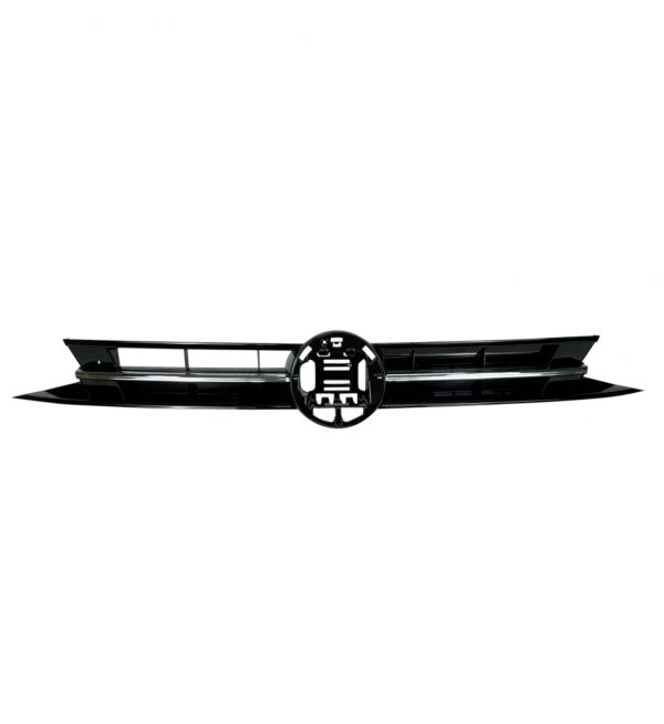 FRONT BUMPER WITH GRILLE BODY KIT R-LINE LOOK PRIMED FOR VW POLO 2018+ - Image 4